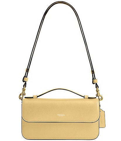 COACH Elora Leather Top Handle Shoulder Bag