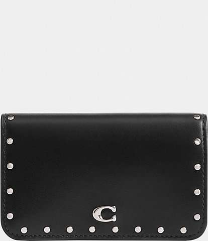 COACH Essential Slim Card Case With Rivets