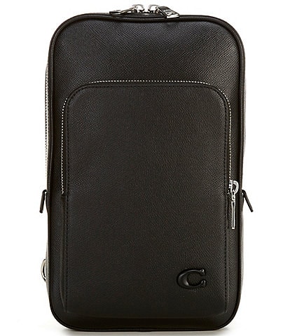 COACH Felix Cross Grain Leather Sling Pack