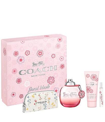 COACH Floral Blush Eau de Parfum 4-Piece Gift Set
