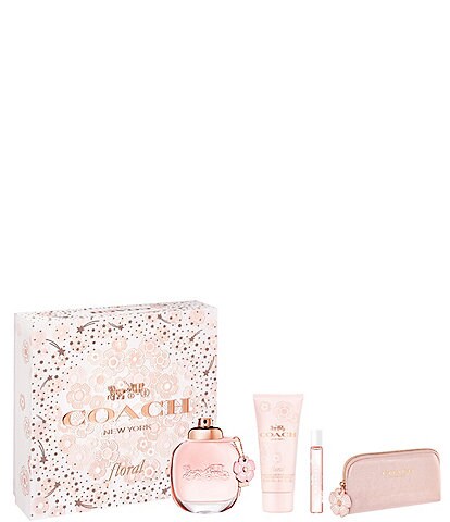COACH Floral Eau de Parfum 4-Piece Gift Set