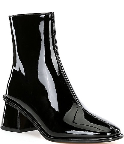 COACH Gigi Patent Leather Booties