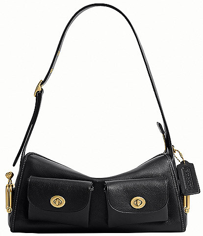 COACH Haversack 27 Turnlock & Kisslock Pocket Shoulder Bag