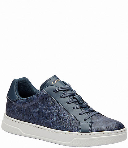 COACH High Line Signature Canvas Sneakers