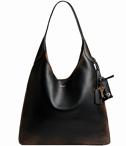 COACH Loved Leather Brooklyn 39 Hobo Tote Bag