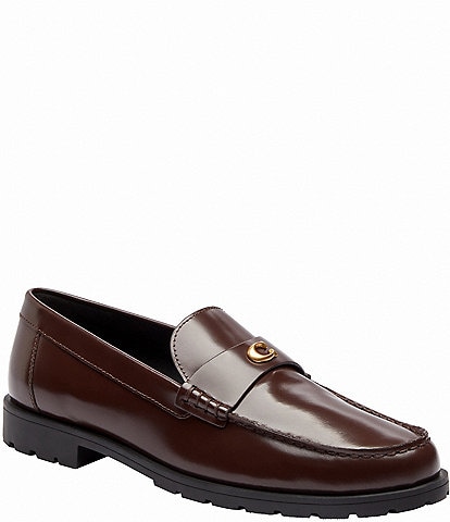 COACH Jocelyn Leather Loafers