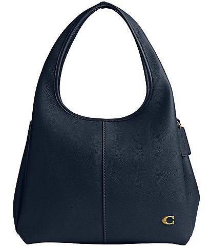 COACH Lana Pebbled Leather Shoulder Bag