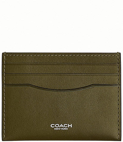 COACH Leather Card Case