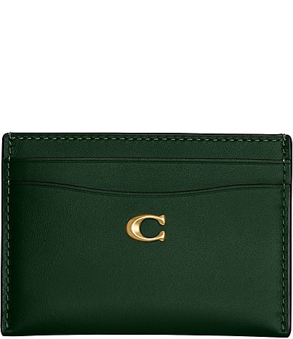 COACH Essential Leather Card Case