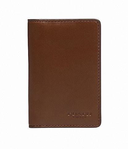 COACH Leather Card Wallet