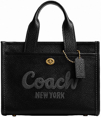 COACH Leather Cargo Tote Bag 26