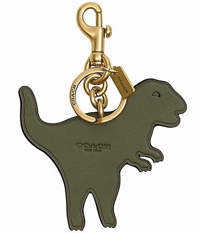 COACH Leather Rexy Bag Charm
