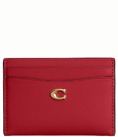 COACH Leather 5-Card Case