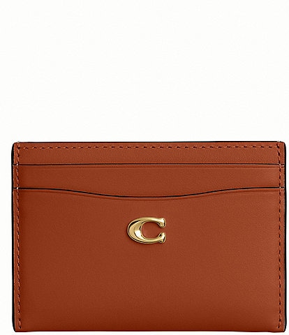 COACH Leather 5-Card Case