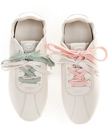 COACH Leather Soft Sneakers
