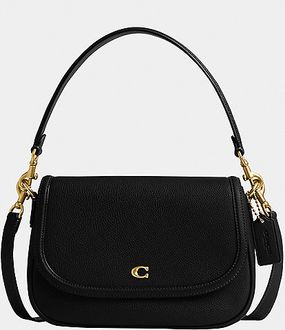 COACH Legacy Small Pebbled Leather Shoulder Bag