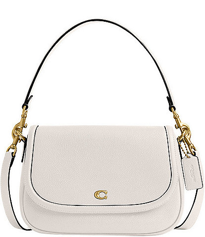 COACH Legacy Small Pebbled Leather Shoulder Bag