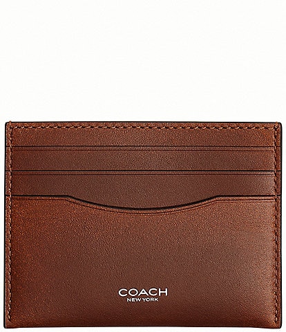 COACH Loved Leather Card Case