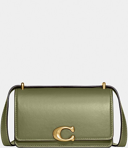 COACH Luxe Refined Calf Leather Bandit Crossbody Bag