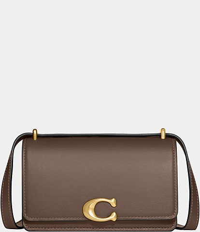 COACH Luxe Refined Calf Leather Bandit Crossbody Bag