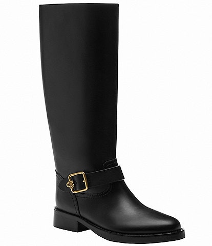 COACH Madeline Tall Leather Boots