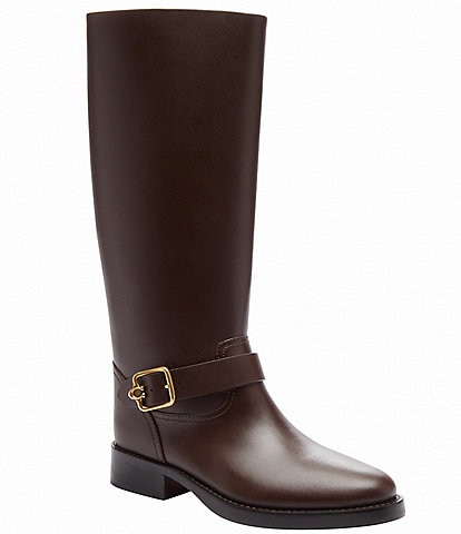 COACH Madeline Tall Leather Boots