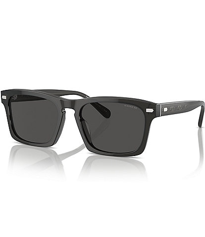COACH Men's 0HC8397U 57mm Square Sunglasses