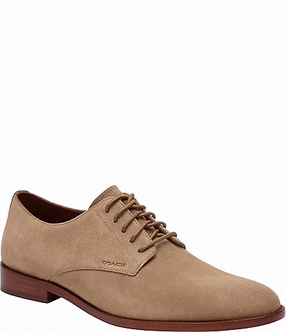 COACH Men's Davi Suede Derby Oxfords