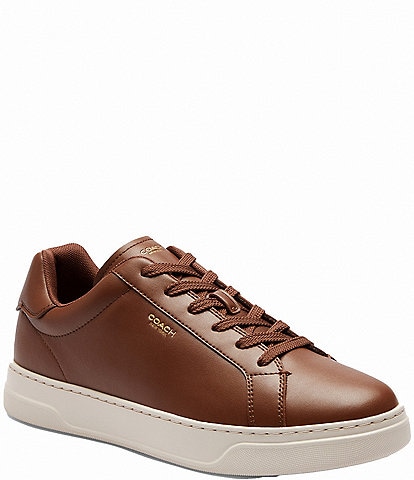 COACH Men's High Line Leather Sneakers