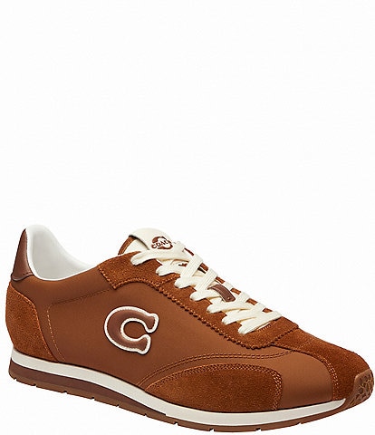 COACH Men's Nylon Flat Sneakers