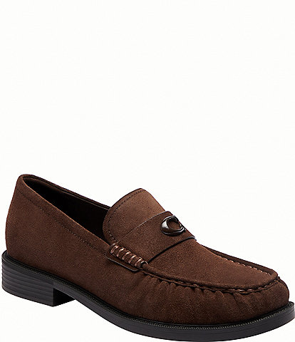 COACH Men's Soft Suede Loafers