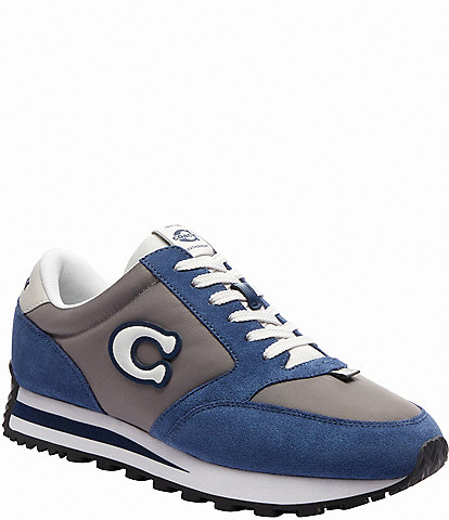 COACH Men's Suede Leather Runner Sneakers