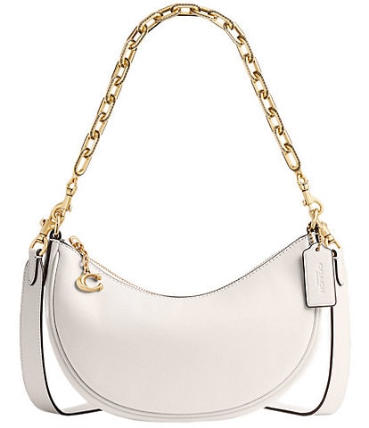 COACH Mira Gold Hardware Leather Shoulder Bag