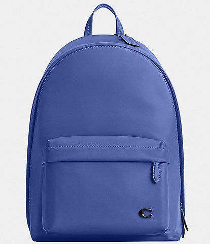 COACH Paper Weight Leather Hall Backpack