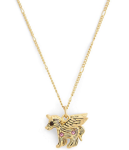 COACH Pegasus Short Pendant Necklace