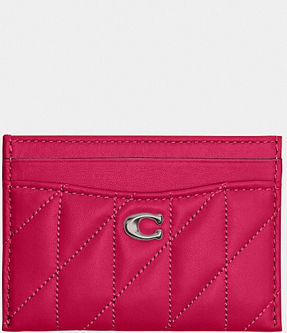COACH Pillow Quilted Leather Card Case
