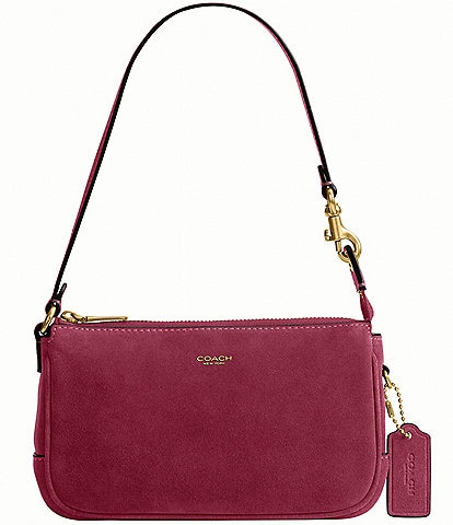  Plaza Bag 18 Suede Shoulder Bag