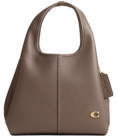 COACH Lana Leather Shoulder Handle Bag 23