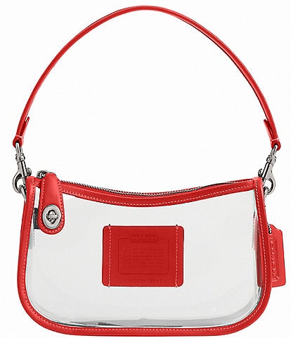 COACH PVC Stadium Swinger Clear Bag