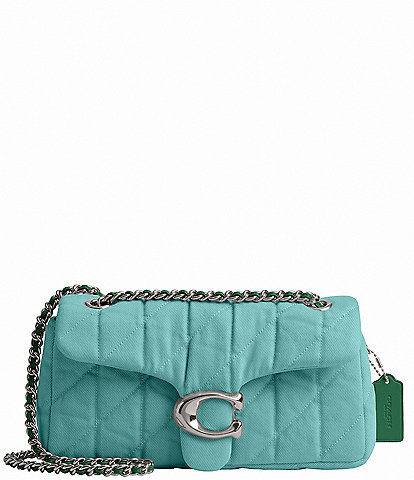 COACH Quilted Denim Tabby Convertible Shoulder Bag