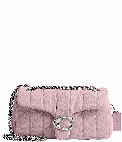 COACH Quilted Denim Tabby Convertible Shoulder Bag