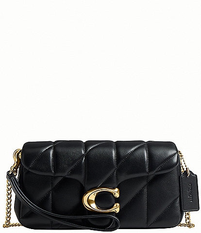 COACH Tabby 19 Quilted Leather Wristlet Crossbody Bag
