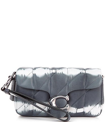COACH Quilted Tie Dye Leather Tabby Crossbody Bag