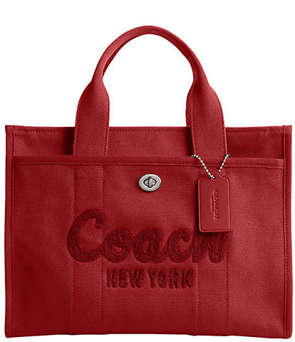 COACH Cargo Red Tote Bag