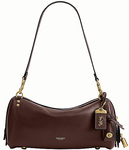 COACH Rogue Soft Grain Leather Shoulder Bag