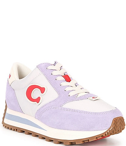 COACH Runner Signature Logo Retro Lace-Up Sneakers