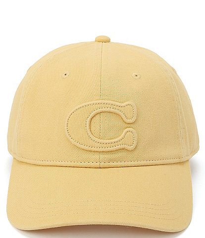 COACH Sculpted C Baseball Cap