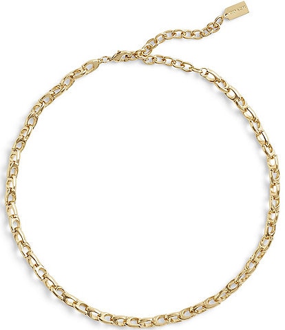 COACH Signature C Chain Choker Necklace