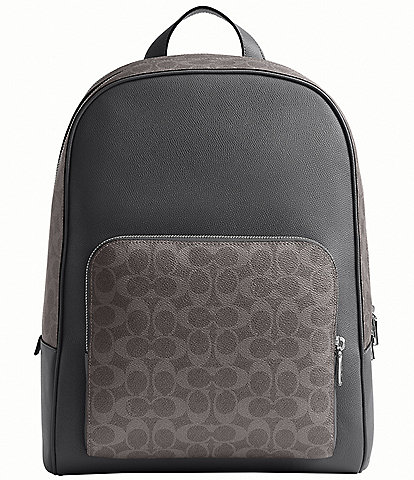 COACH Signature Canvas Wade Backpack