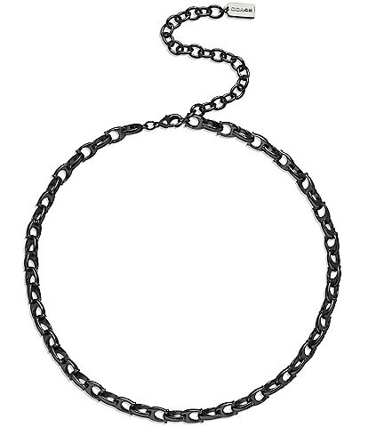 COACH Signature Choker Chain Necklace